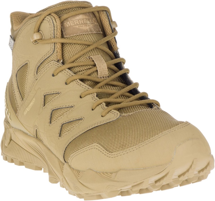 Agility Peak Mid Tactical Waterproof Boot Merrell Coyote