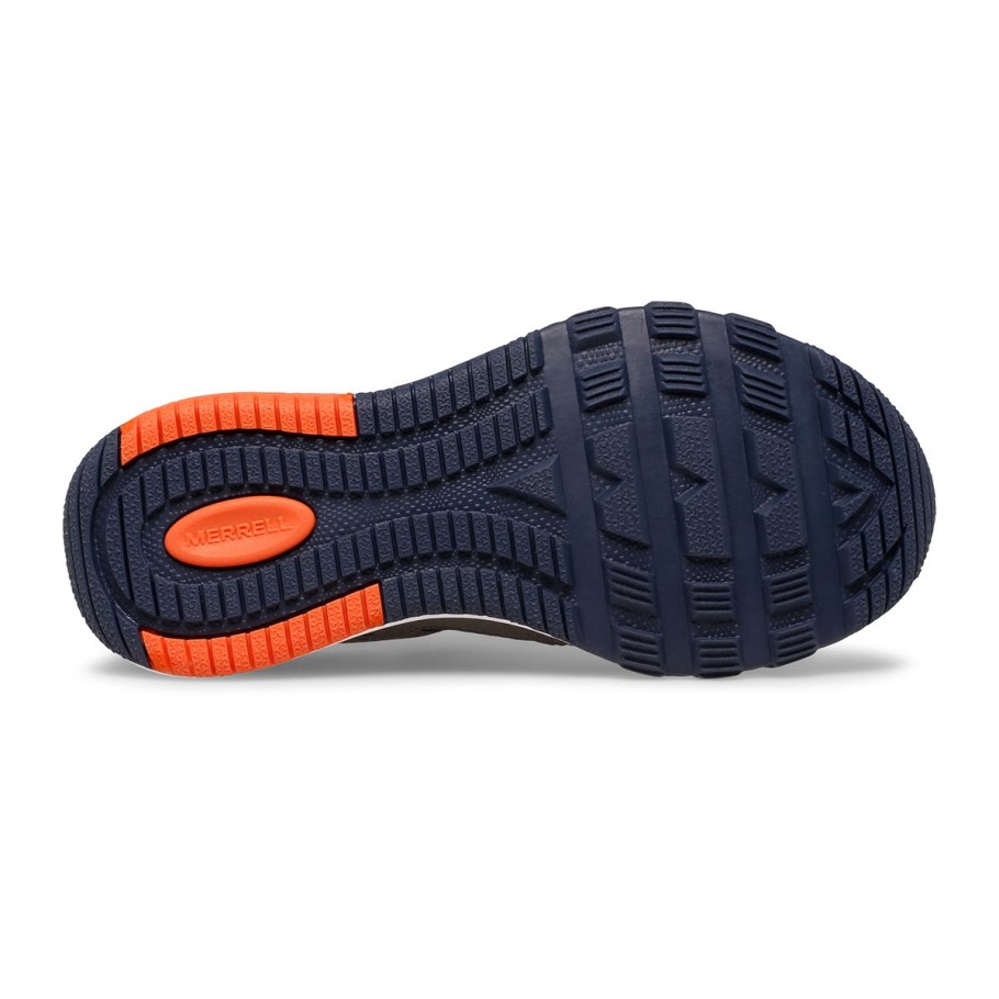 Big Kid's Free Roam Chroma Moc Grey Navy Merrell