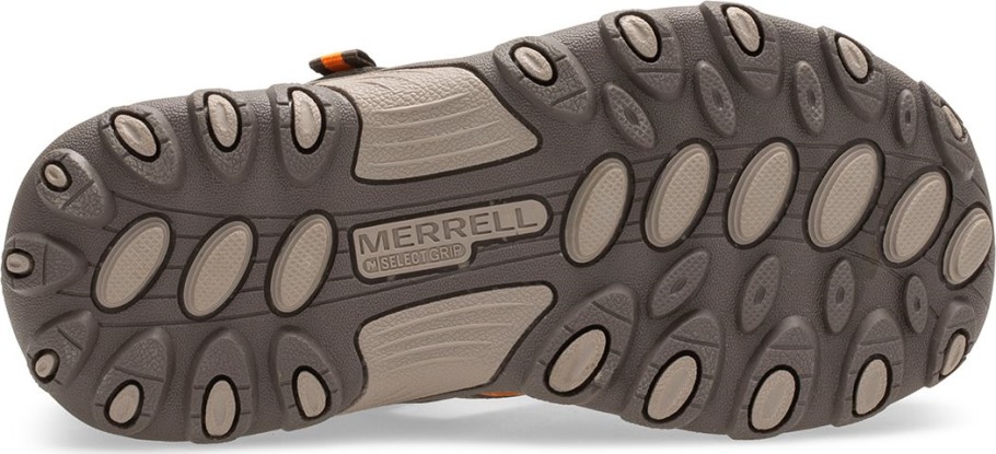 Big Kid's Hydro H2O Hiker Sandal Merrell Gunsmoke Orange