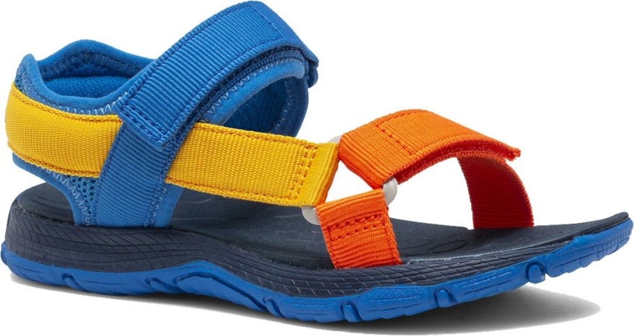 Big Kid's Kahuna Web Sandal Merrell Blue Multi