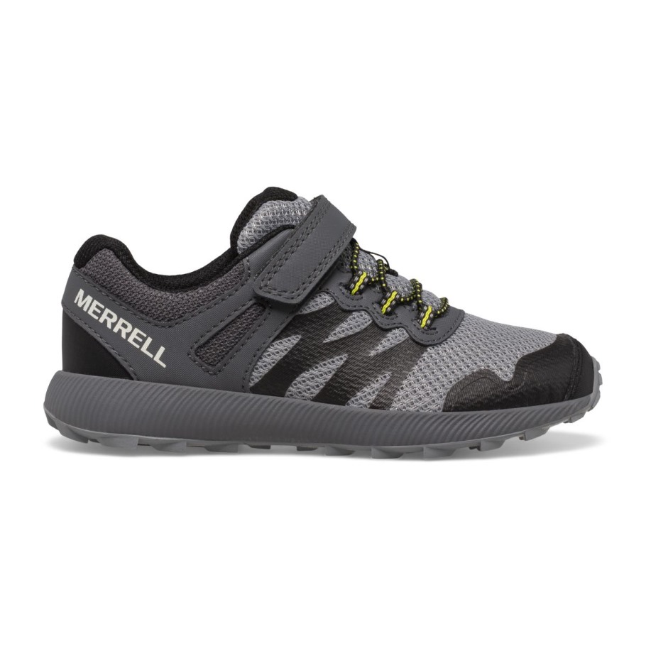 Big Kid's Nova 2 Sneaker Grey Black Merrell