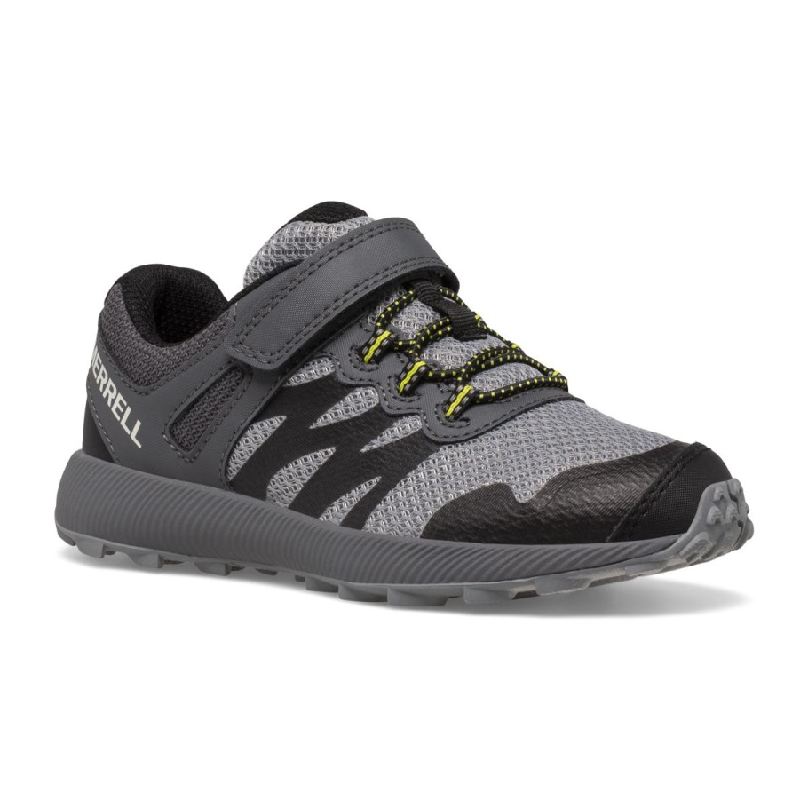 Big Kid's Nova 2 Sneaker Grey Black Merrell
