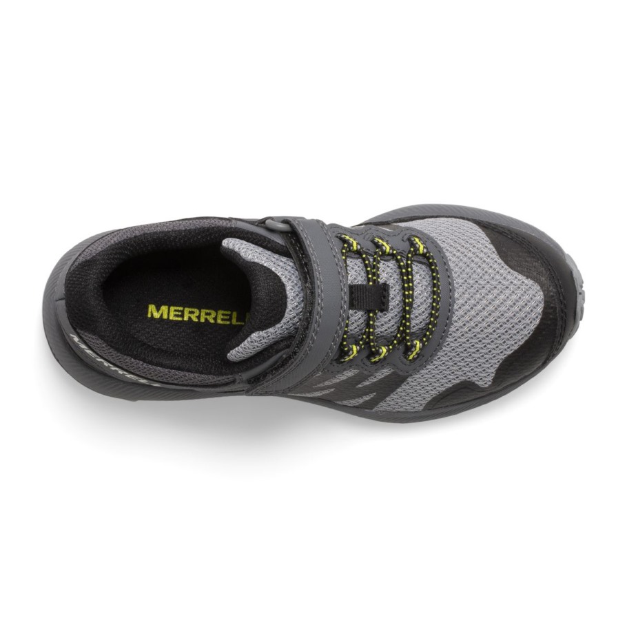 Big Kid's Nova 2 Sneaker Grey Black Merrell
