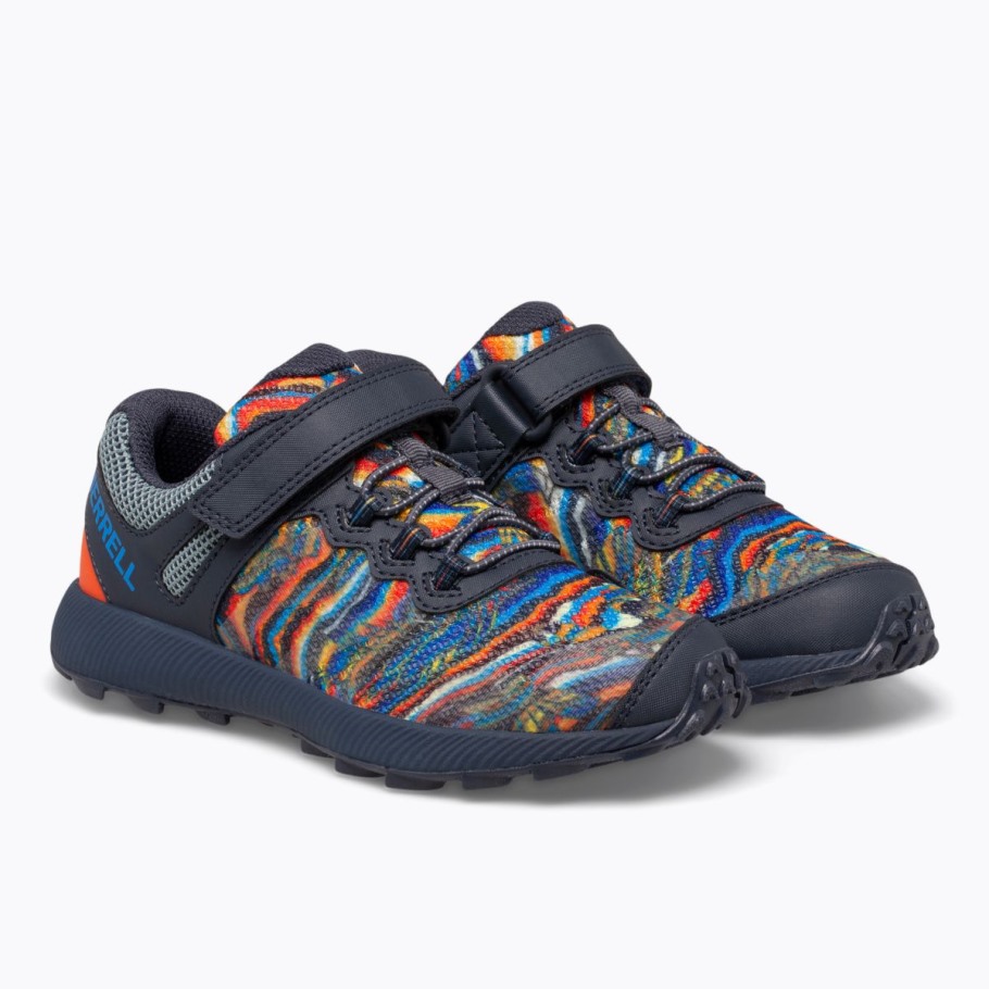 Big Kid's Nova 2 Sneaker Rainbow Mountains 3 Merrell