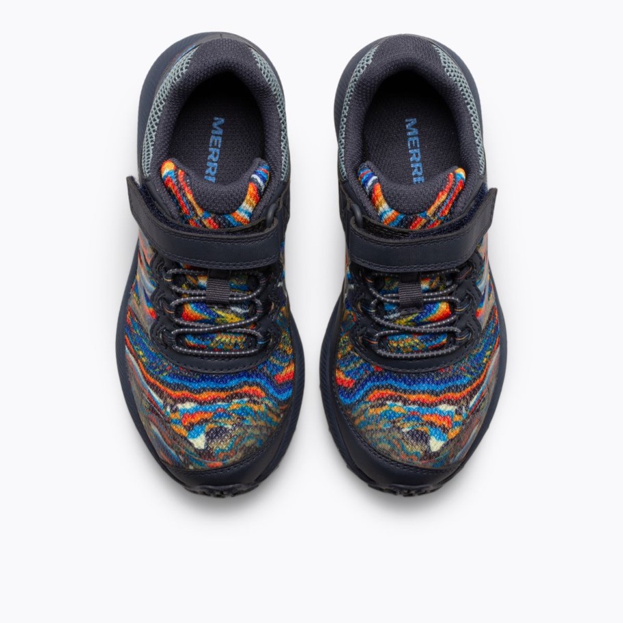 Big Kid's Nova 2 Sneaker Rainbow Mountains 3 Merrell