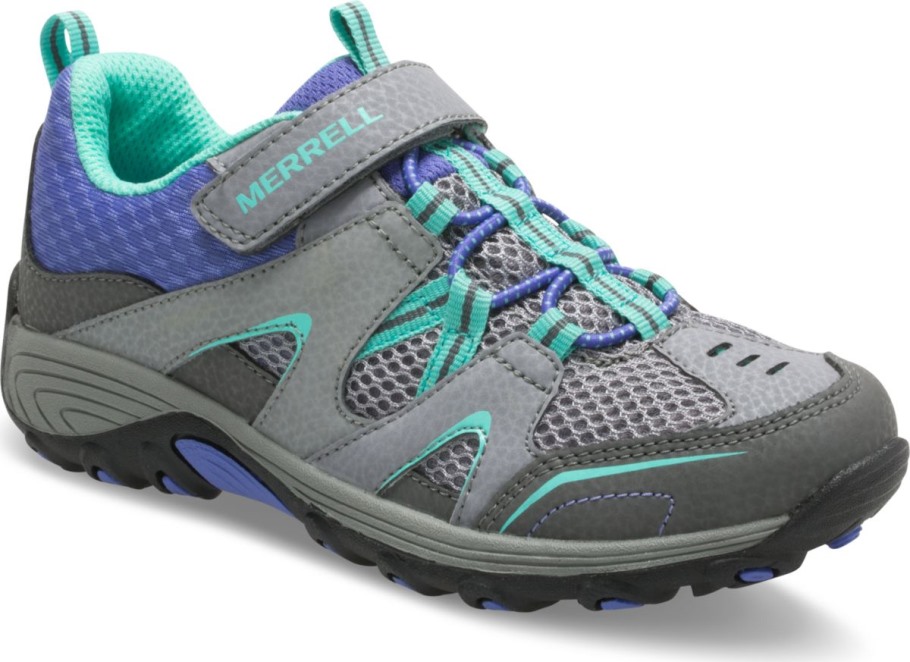 Big Kid's Trail Chaser Shoe Grey Multi Merrell