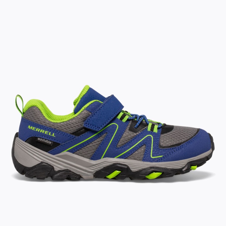 Big Kid's Trail Quest Blue Green Merrell