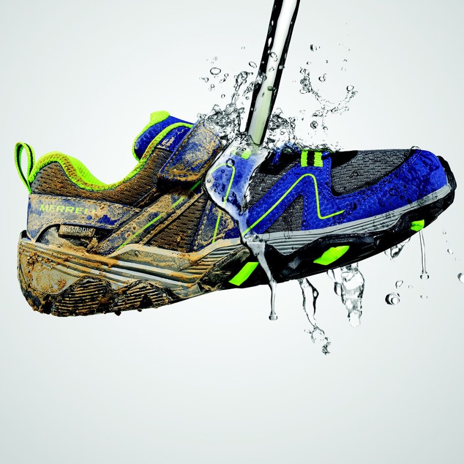 Big Kid's Trail Quest Blue Green Merrell