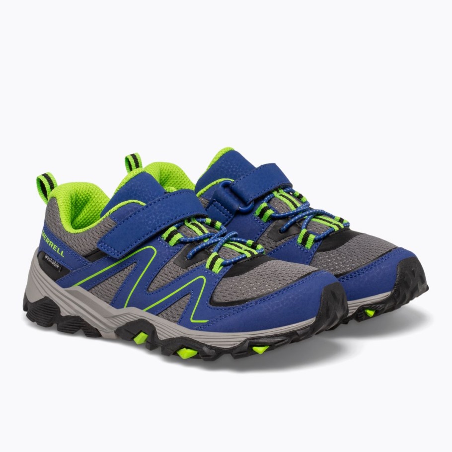 Big Kid's Trail Quest Blue Green Merrell