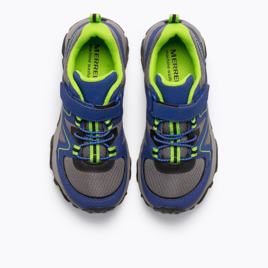 Big Kid's Trail Quest Blue Green Merrell