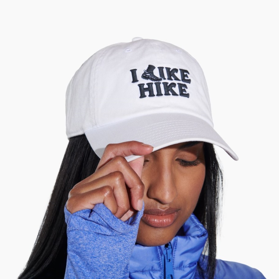 I Like Hike Dad Hat Merrell Cloud Dancer