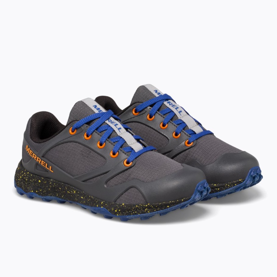 Little Kid's Altalight Low Shoe Grey Orange Merrell