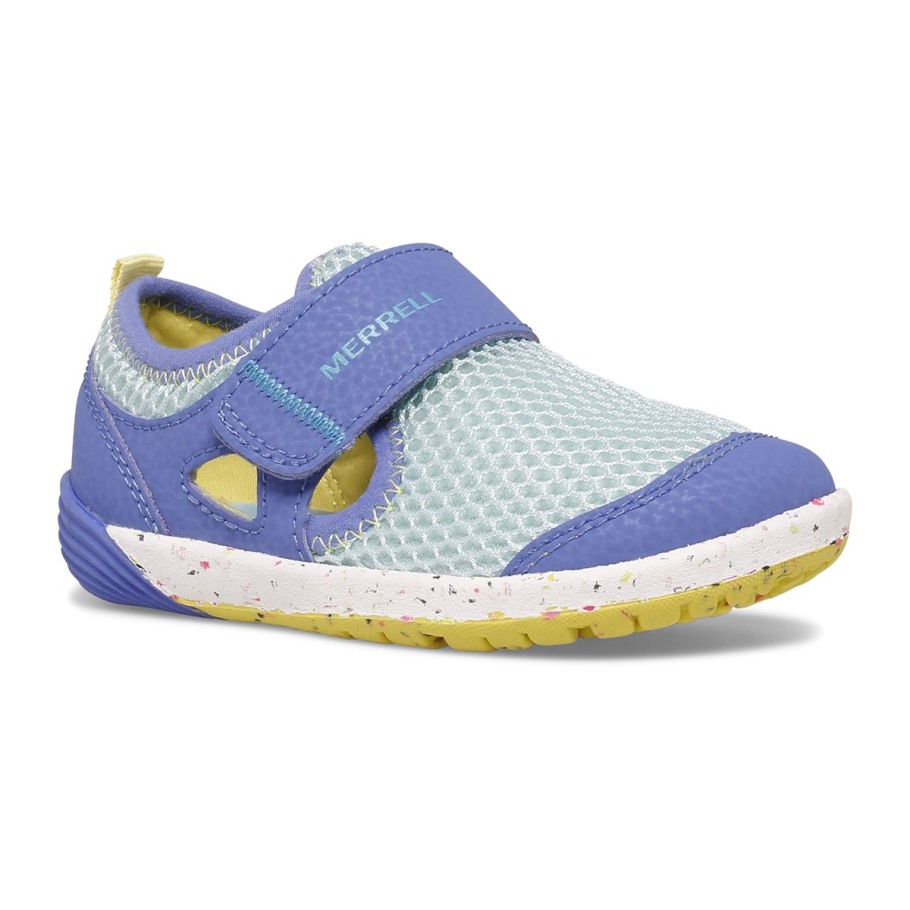 Little Kid's Bare Steps® H2O Sneaker Marlin Limelight Merrell