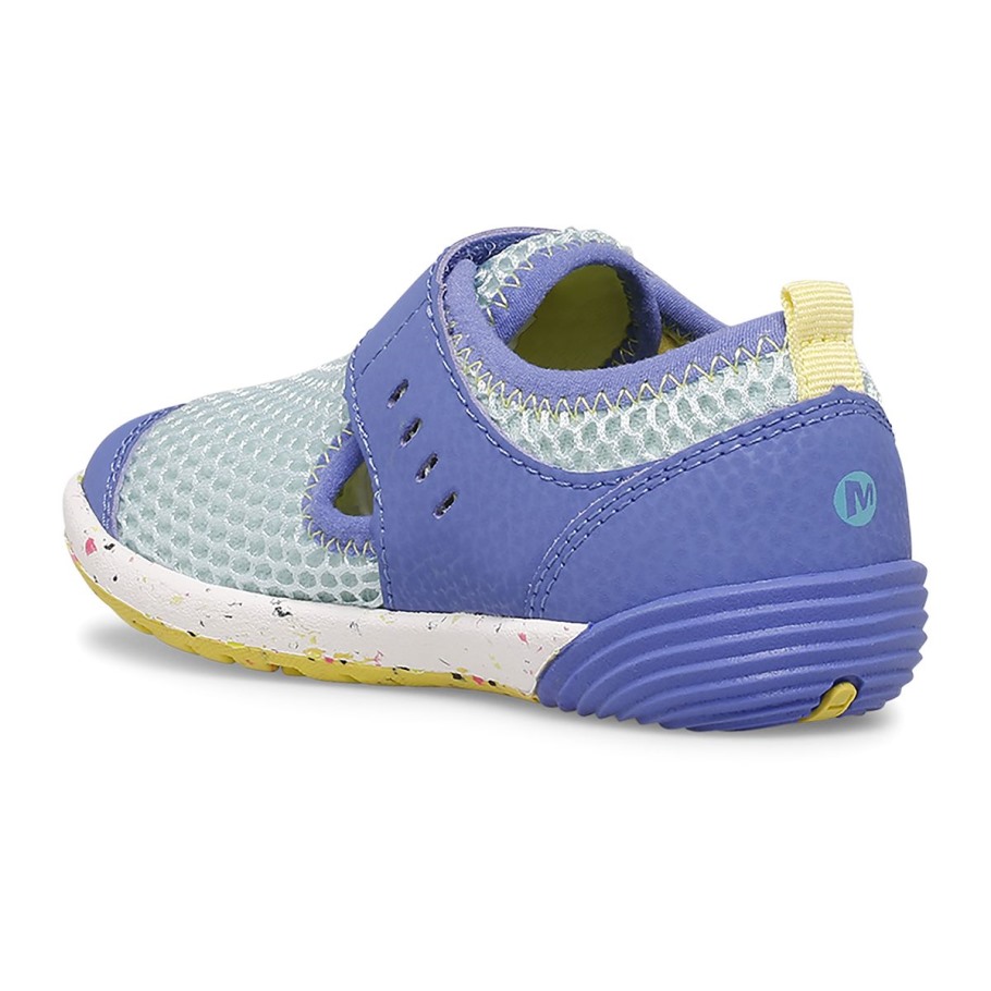 Little Kid's Bare Steps® H2O Sneaker Marlin Limelight Merrell