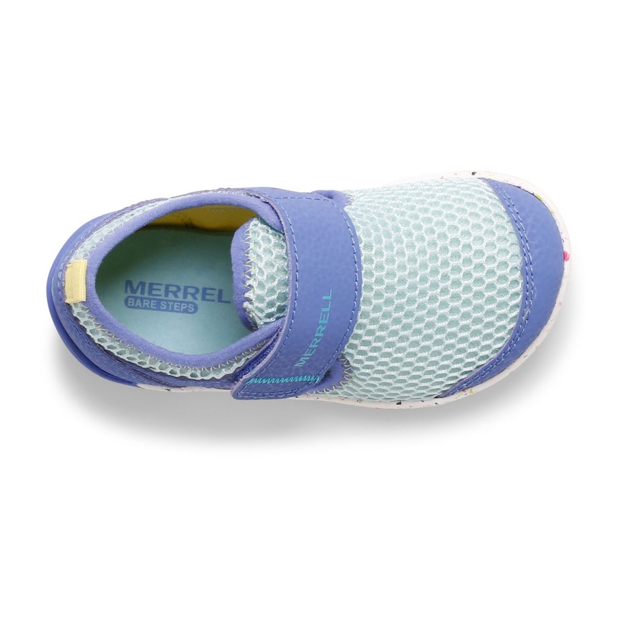 Little Kid's Bare Steps® H2O Sneaker Marlin Limelight Merrell