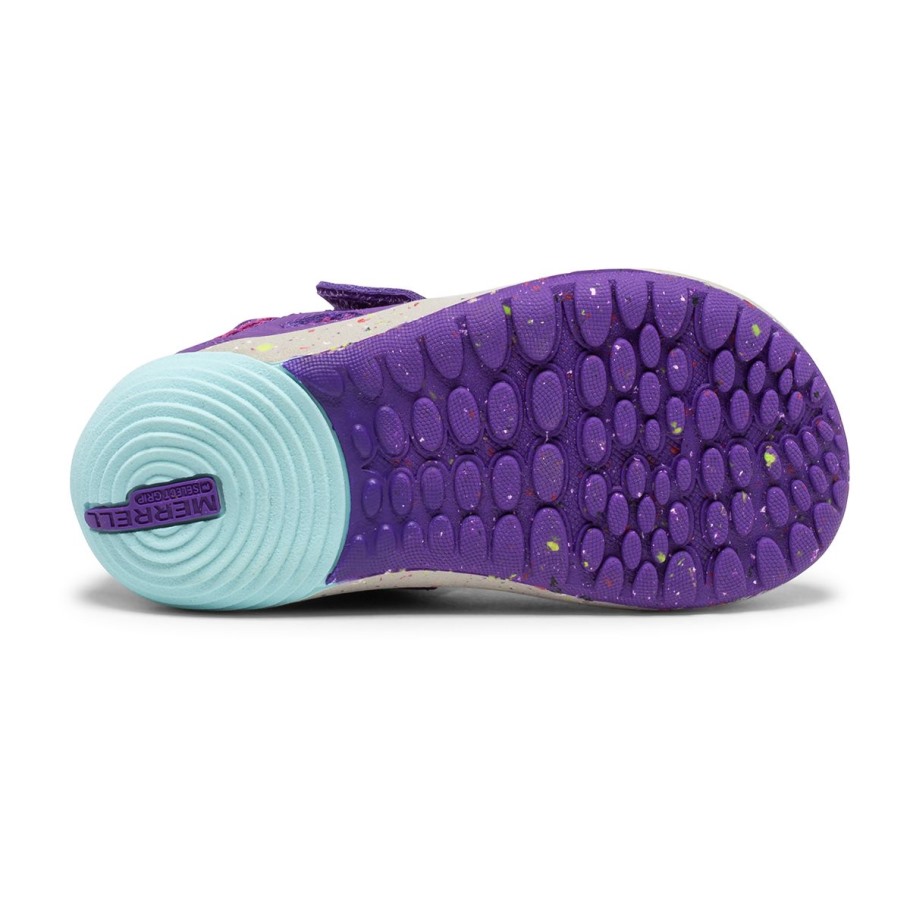 Little Kid's Bare Steps® H2O Sneaker Merrell Purple Turquoise