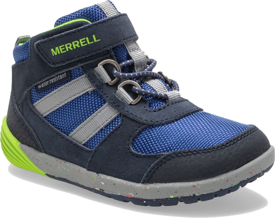 Little Kid's Bare Steps® Ridge Jr Hiker Merrell Navy Green