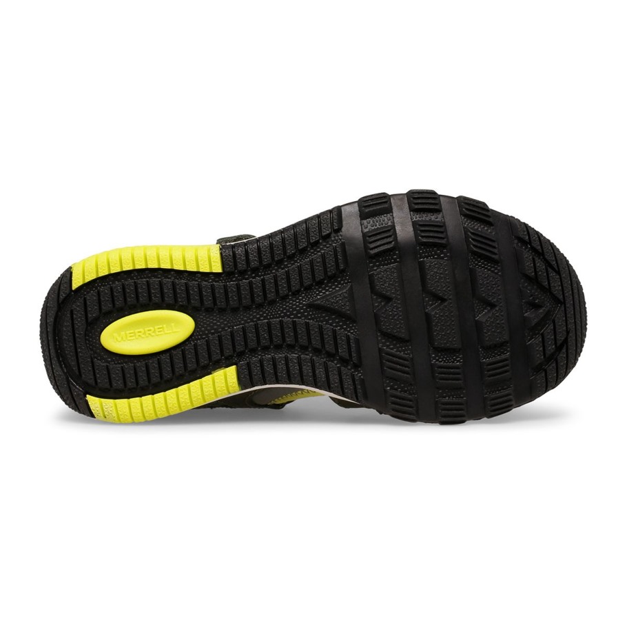 Little Kid's Hydro Free Roam Monarch Sandal Olive Lime Merrell