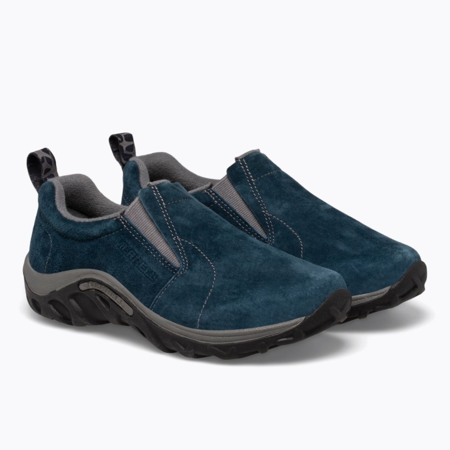 Little Kid's Jungle Moc Ink Suede Merrell