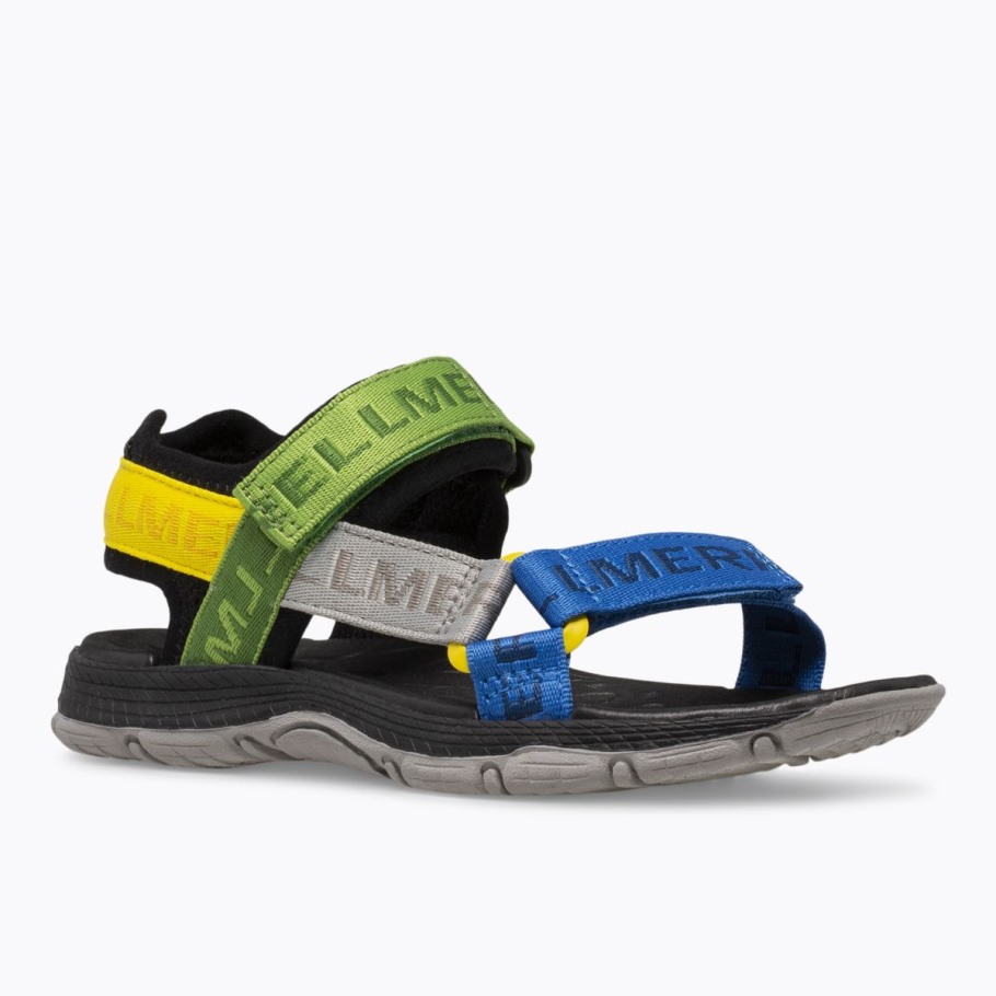 Little Kid's Kahuna Web Sandal Merrell Black Multi