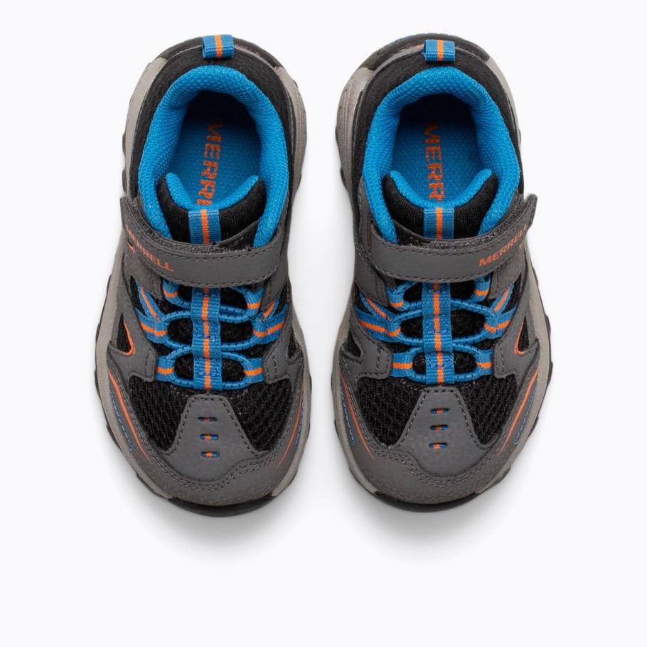 Little Kid's Trail Chaser Jr. Shoe Grey Black Merrell