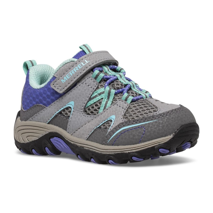 Little Kid's Trail Chaser Jr. Shoe Merrell Grey Multi