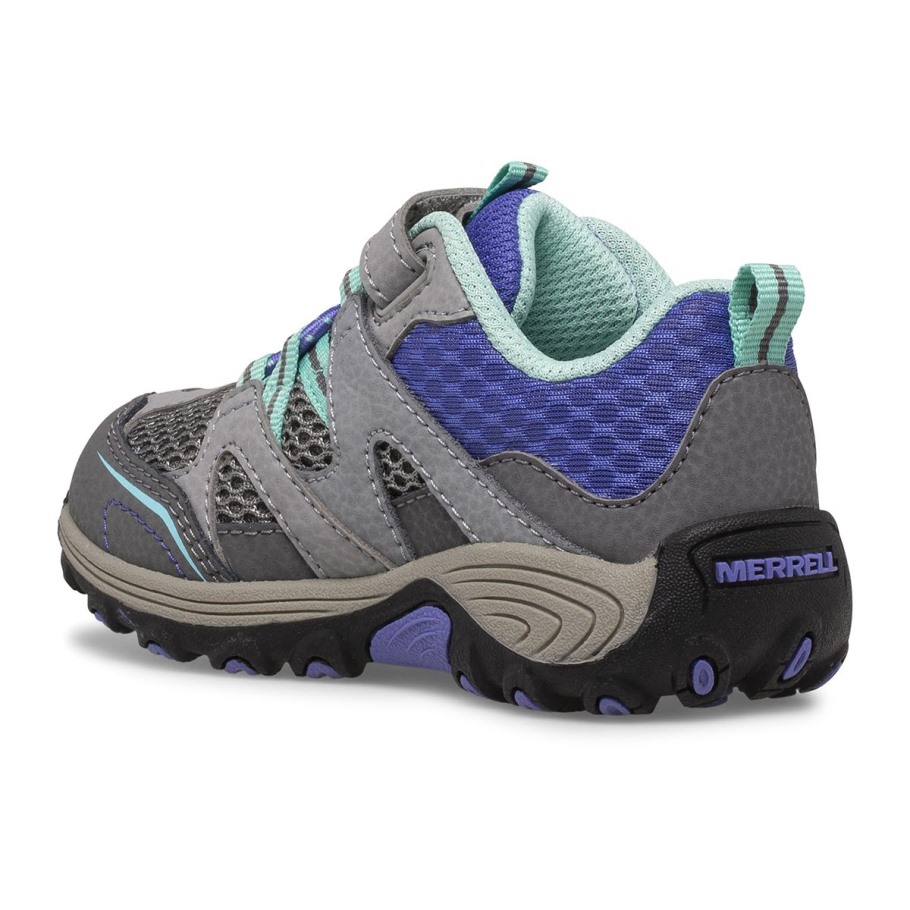 Little Kid's Trail Chaser Jr. Shoe Merrell Grey Multi
