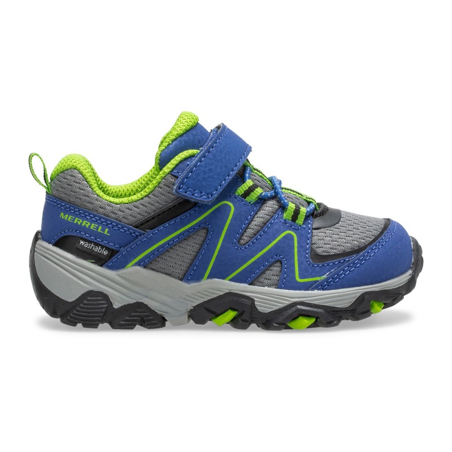Little Kid's Trail Quest Jr. Blue Green Merrell