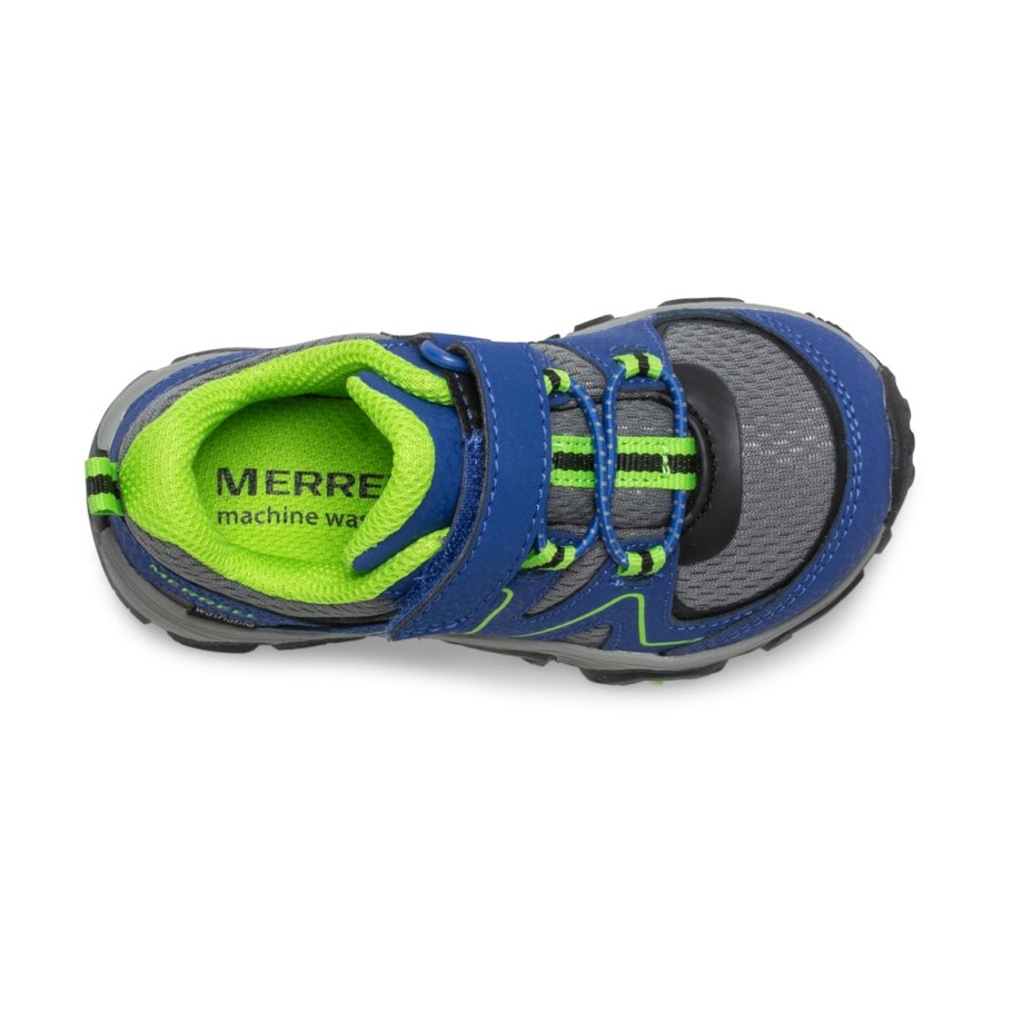 Little Kid's Trail Quest Jr. Blue Green Merrell