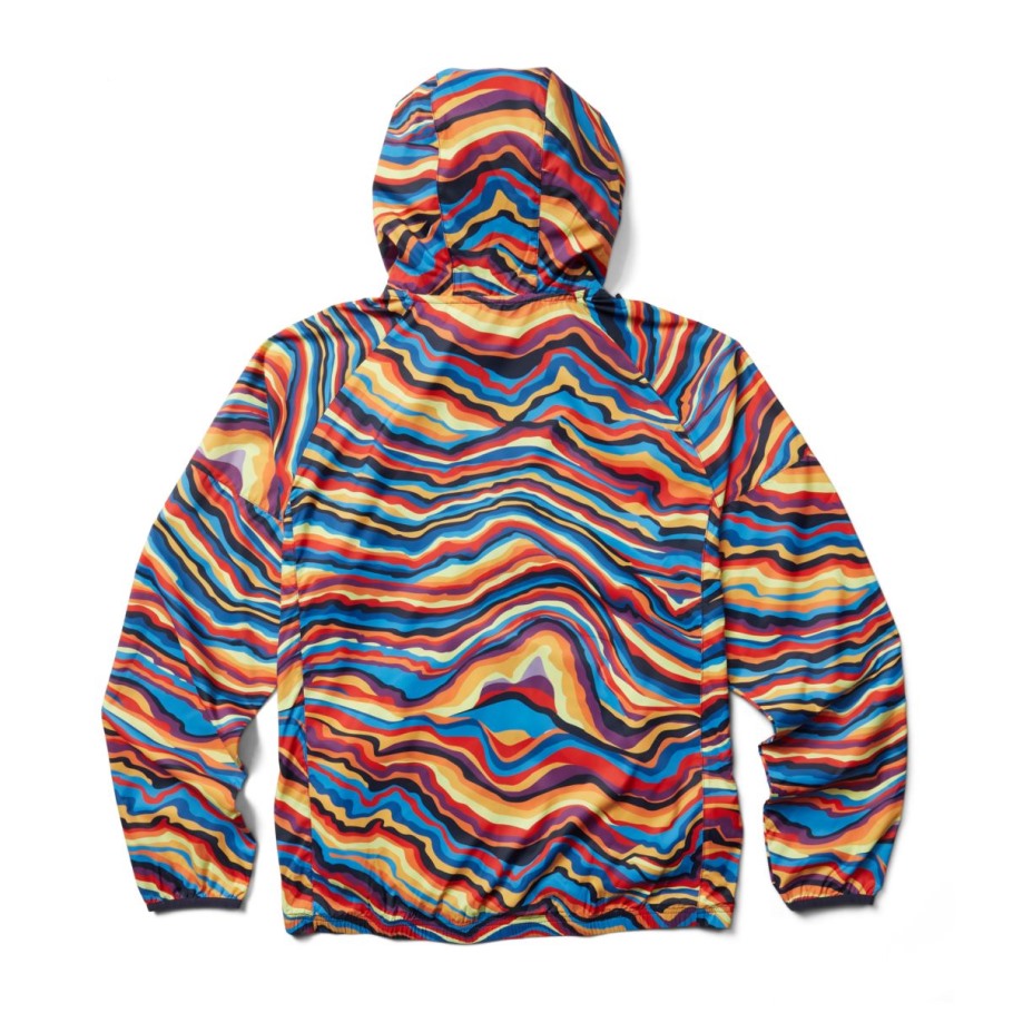 Men's Alder Packable Wind Shell Merrell Rainbow Mountain