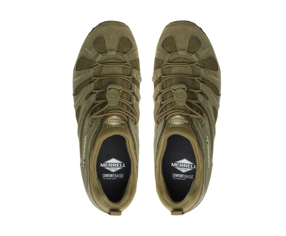 Men's Cham 8 Stretch Tactical Merrell Dark Olive