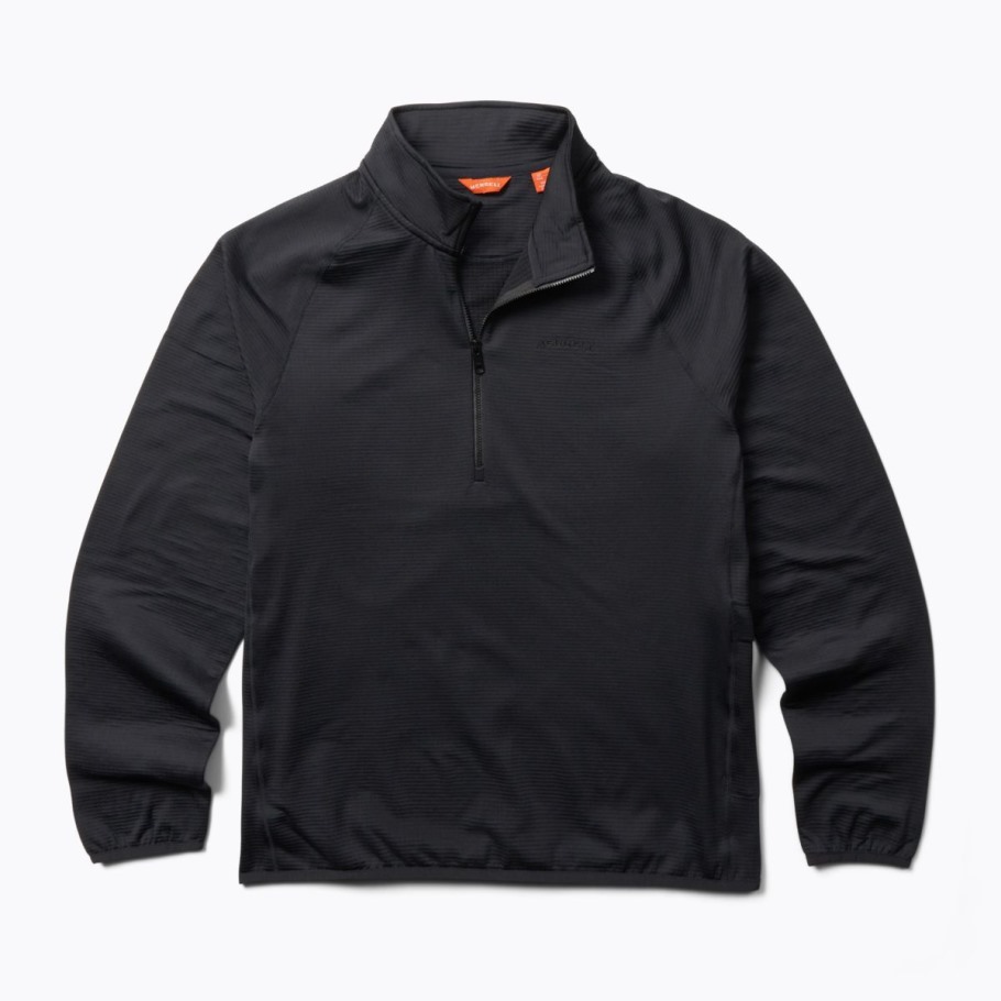 Men's Geotex 1/4 Zip Merrell Black
