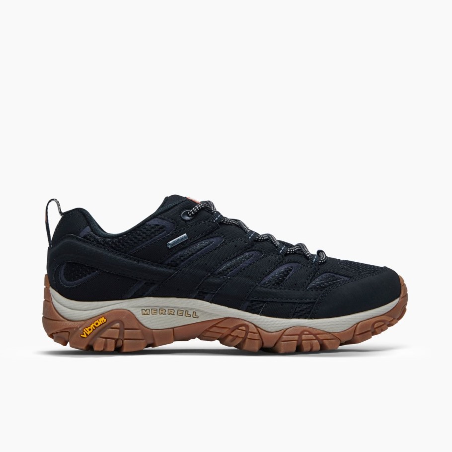 Men's Moab 2 GORE-TEX Black Gum Merrell