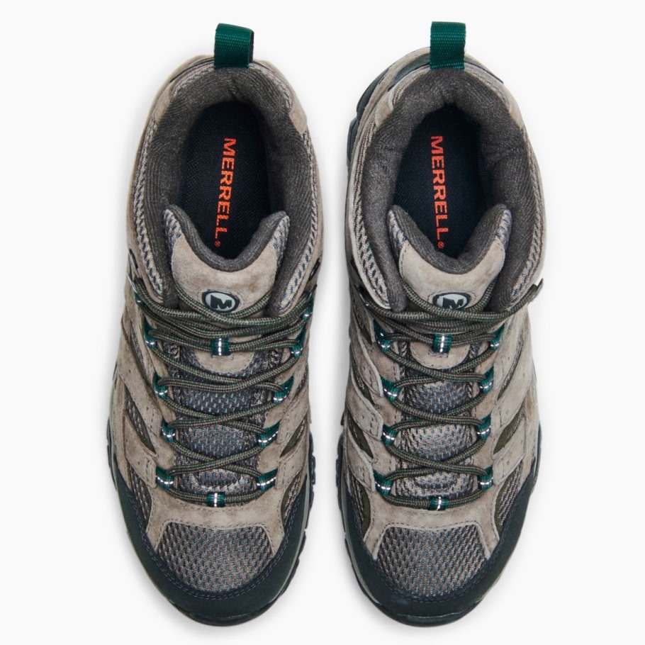 Men's Moab 2 Mid Waterproof Boulder Merrell