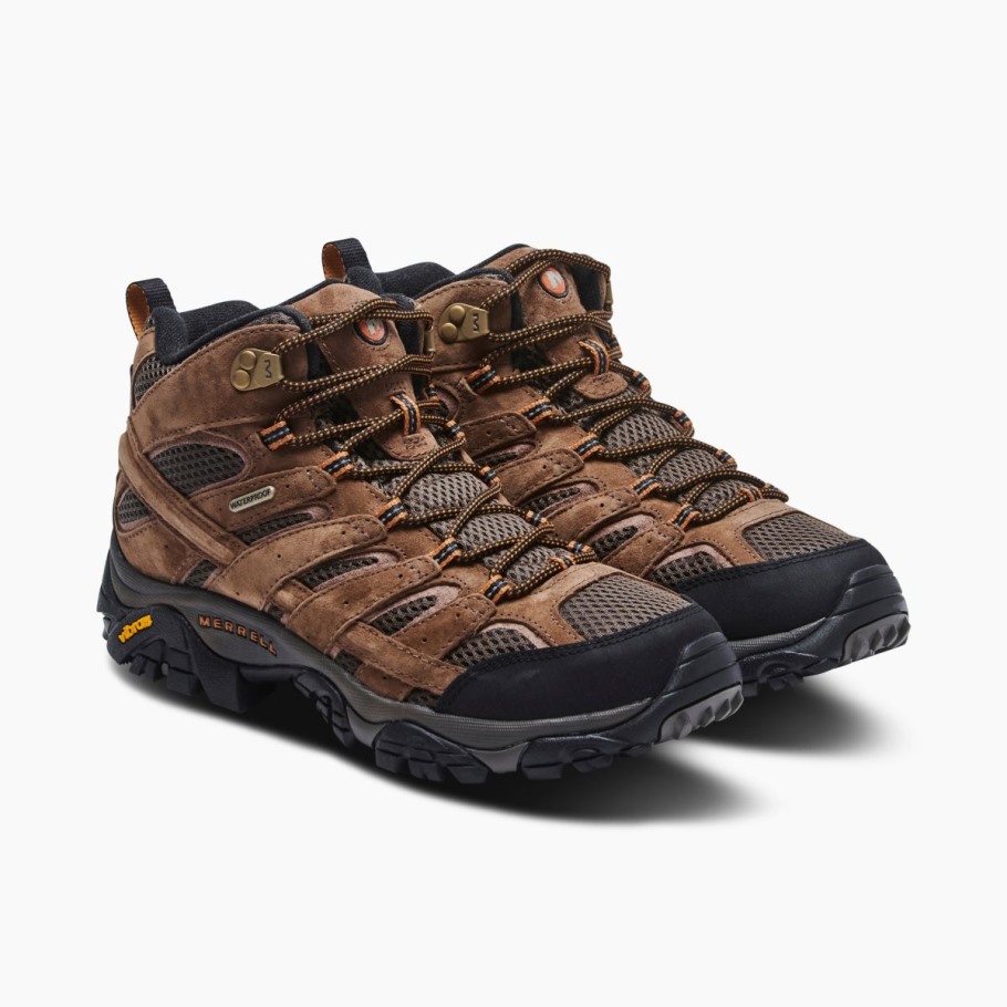 Men's Moab 2 Mid Waterproof Merrell Earth
