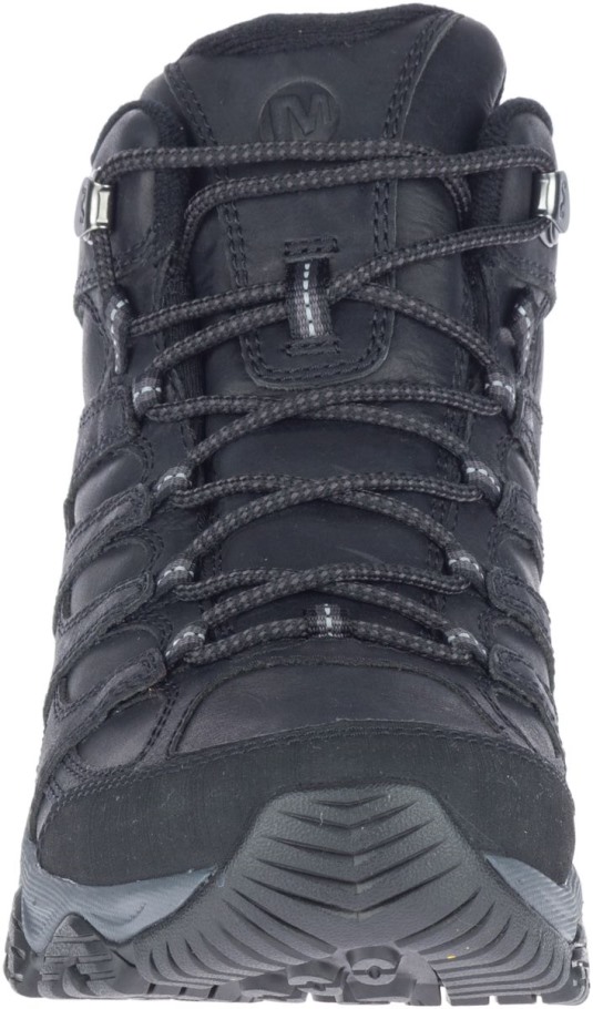 Men's Moab 3 Prime Mid Waterproof Wide Width Merrell Black
