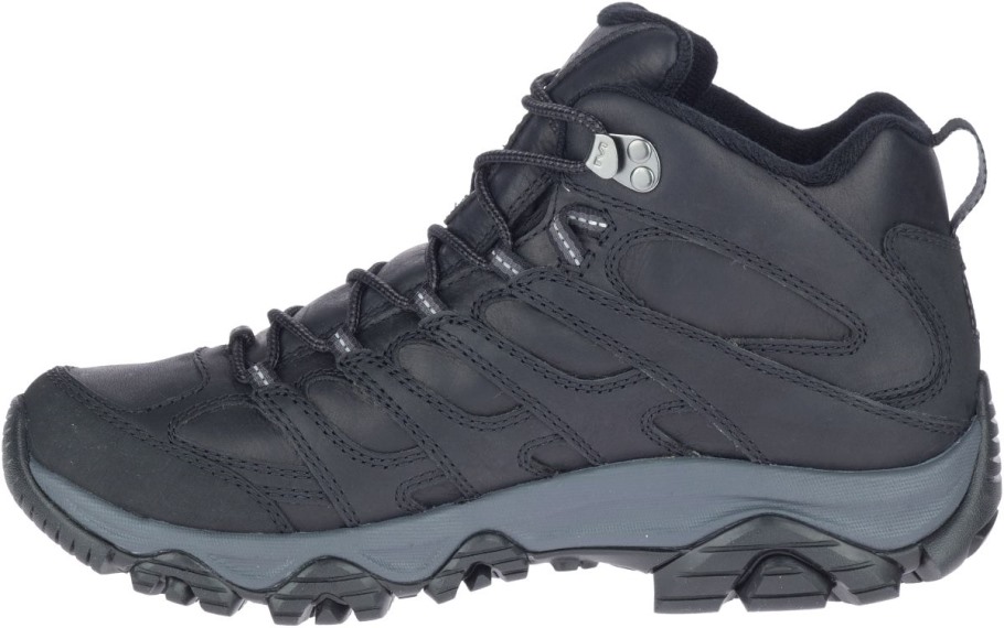 Men's Moab 3 Prime Mid Waterproof Wide Width Merrell Black