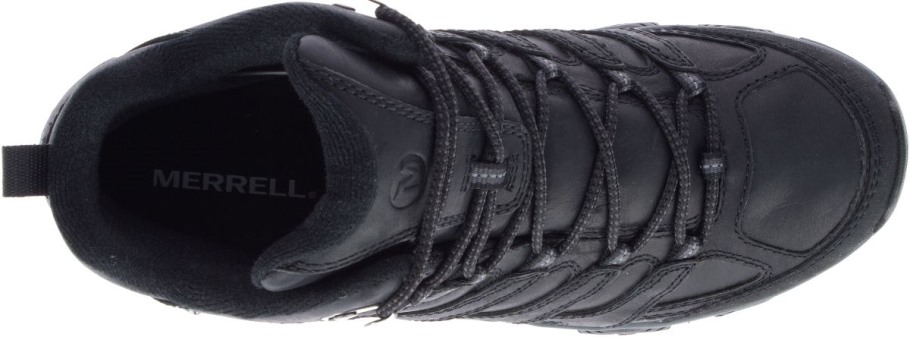 Men's Moab 3 Prime Mid Waterproof Wide Width Merrell Black