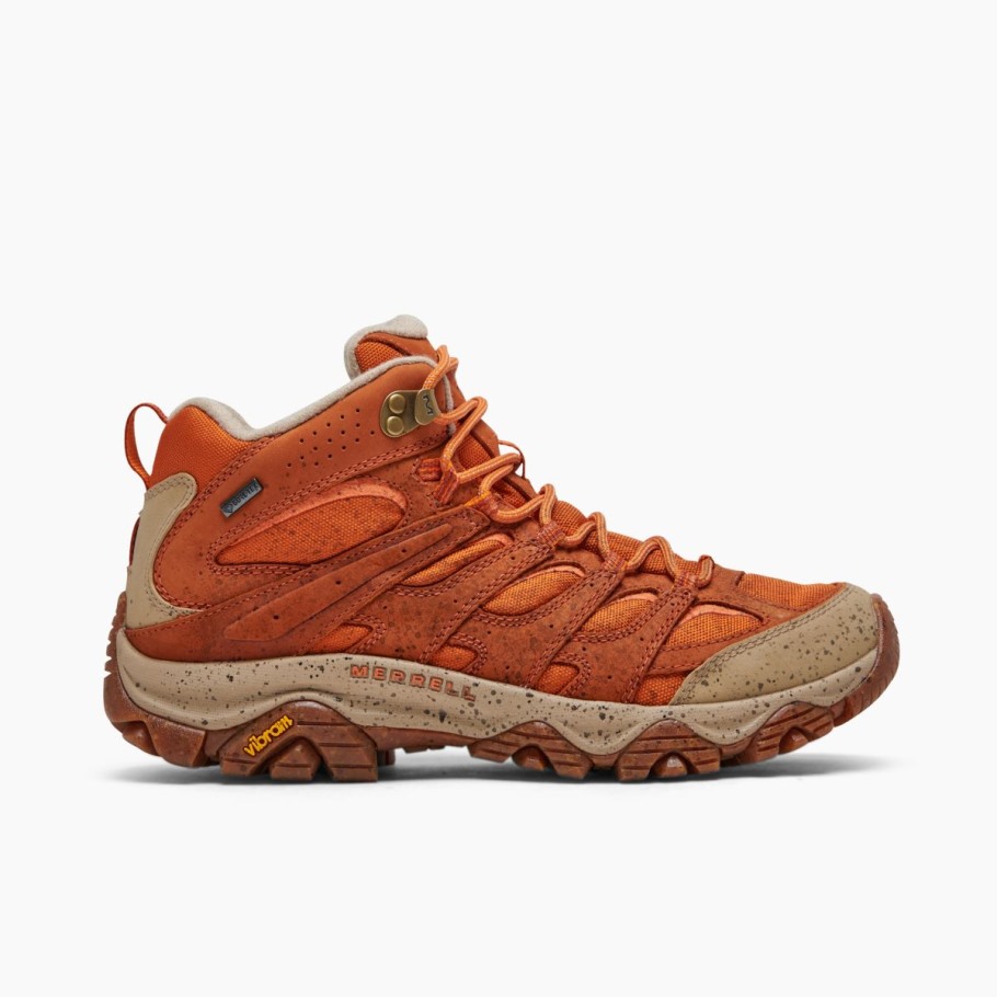 Men's Moab 3 Smooth Mid GORE-TEX Merrell Burnish