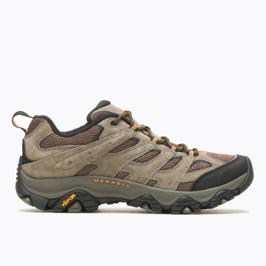 Men's Moab 3 Wide Width Merrell Walnut