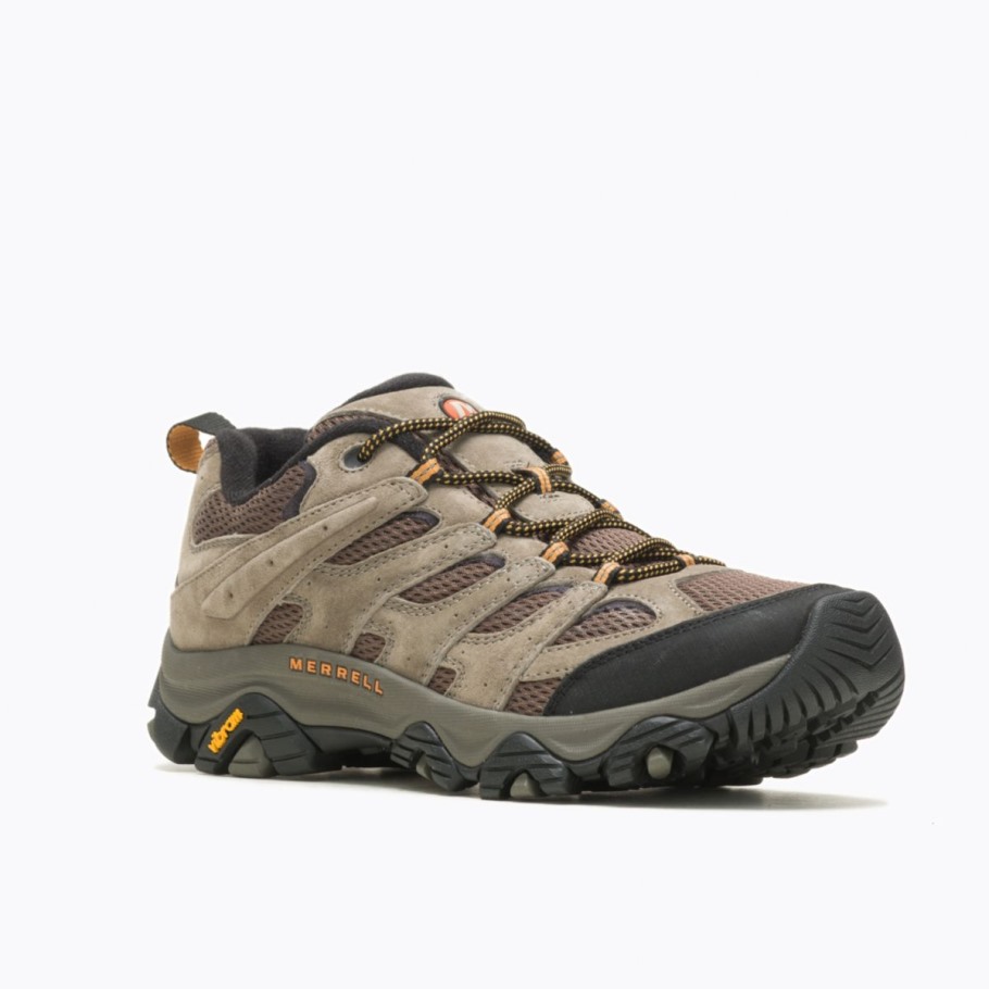 Men's Moab 3 Wide Width Merrell Walnut