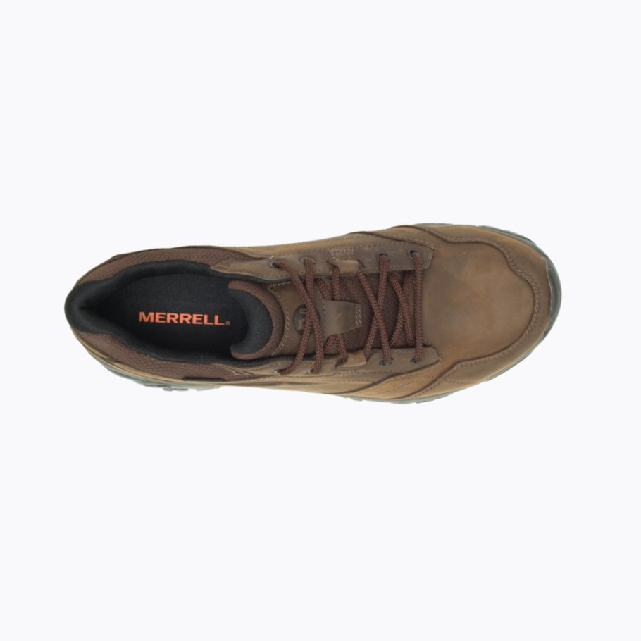 Men's Moab Adventure Lace Waterproof Dark Earth Merrell