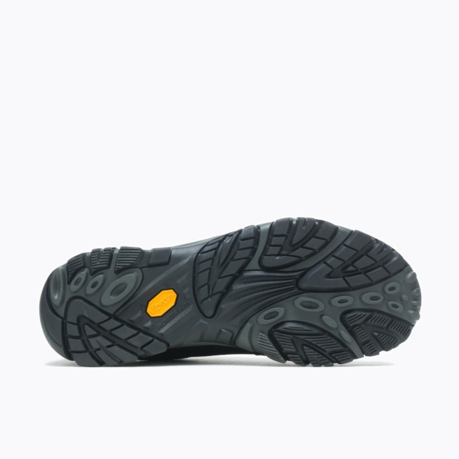 Men's Moab Adventure Lace Wide Width Black Merrell