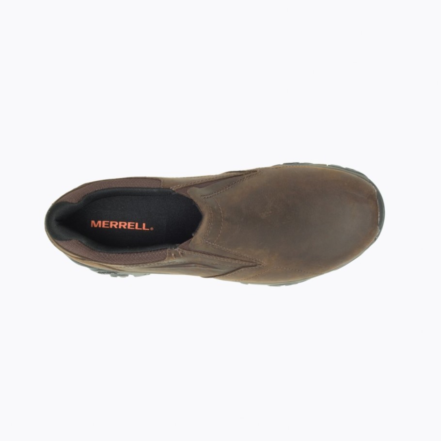 Men's Moab Adventure Moc Wide Width Merrell Dark Earth