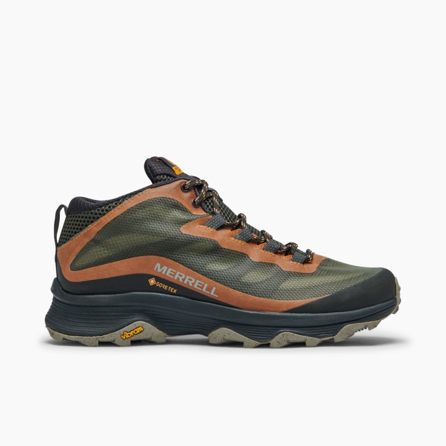 Men's Moab Speed Mid GORE-TEX Lichen Merrell