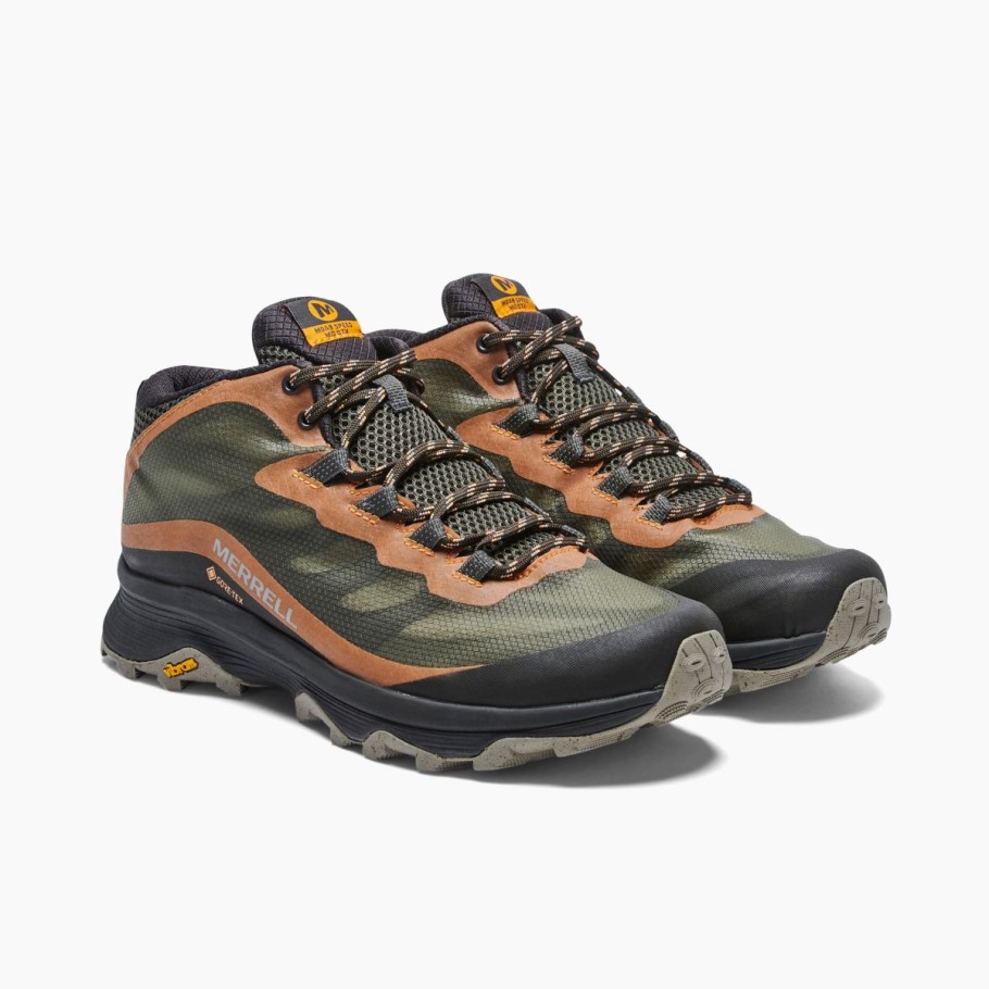 Men's Moab Speed Mid GORE-TEX Lichen Merrell