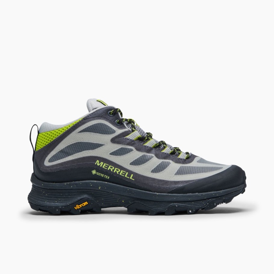 Men's Moab Speed Mid GORE-TEX Merrell Charcoal