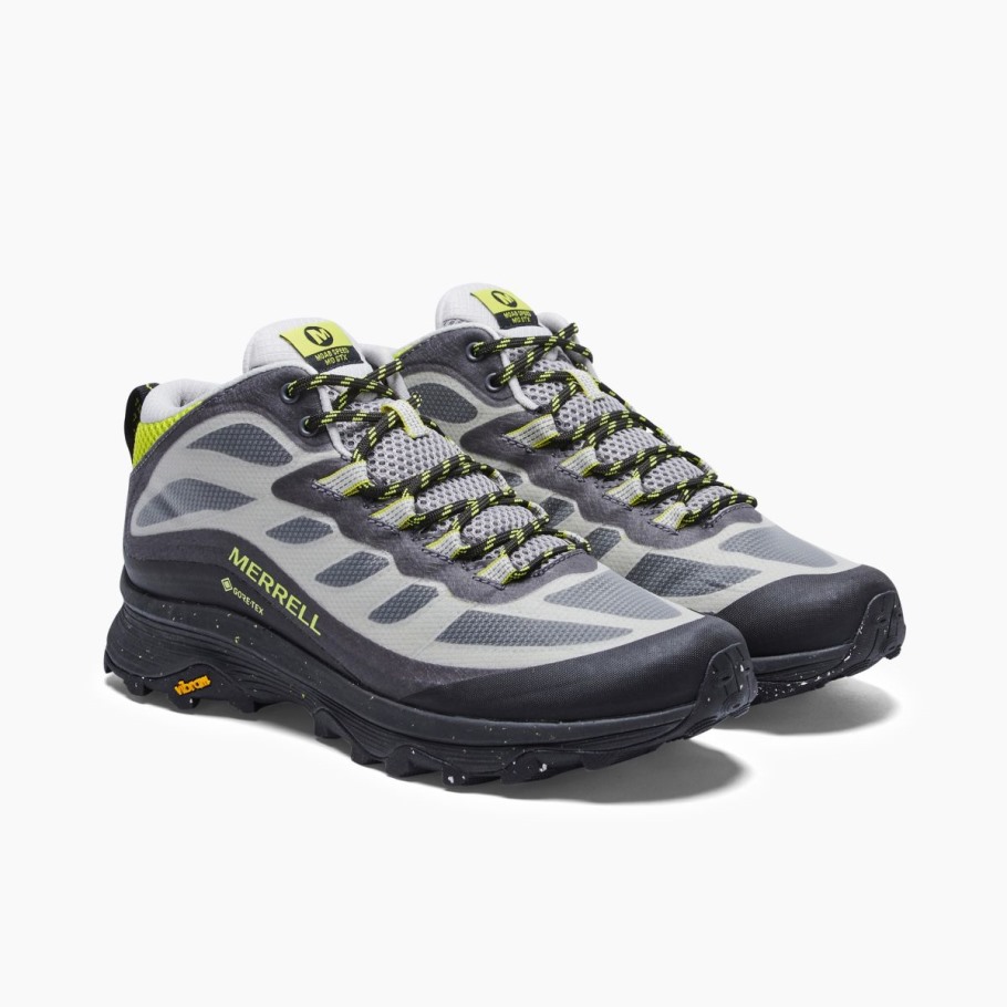Men's Moab Speed Mid GORE-TEX Merrell Charcoal