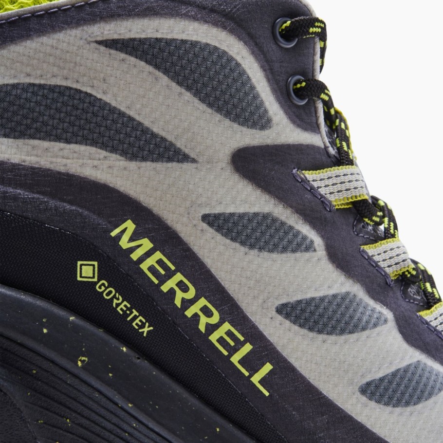 Men's Moab Speed Mid GORE-TEX Merrell Charcoal