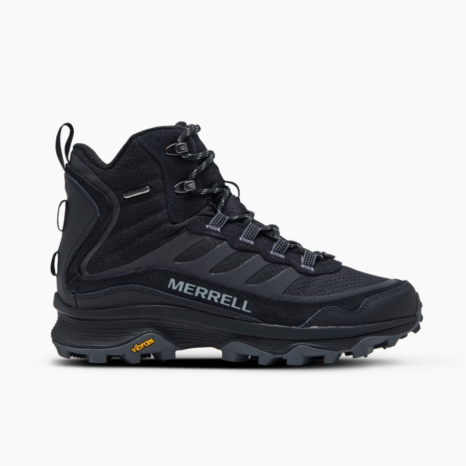 Men's Moab Speed Thermo Mid Waterproof Merrell Black